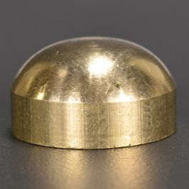 底鋲 クラフトパーツ ドーム型 真鍮 [ 12mm ] ハンドクラフト フット レザークラフト レザークラフト資材_画像3