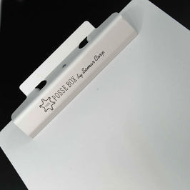 POSSE クリップボード LR125 A4 [ シルバー ] ポッシ 文房具 ステーショナリー 書類ケース 書類ボックス_画像3