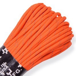 ATWOOD ROPE отражающий материал 550pala код модель 3 neon orange [ 30m ] Ato do трос ARM коммерческий 