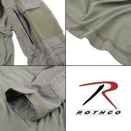 Rothco コンバットシャツ 90015 オリーブドラブ [ Mサイズ ] ミリタリーシャツ 長袖シャツ ロングTシャツ_画像7