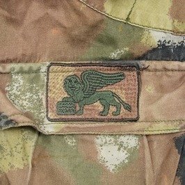 イタリア軍放出品 コンバットジャケット 海軍 サンマルコ迷彩 Cランク品 [ Lサイズ ] イタリア海軍 Italian_画像5