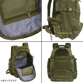 CONDOR バックパック Urban Go Pack [ ブラック ] コンドルアウトドア ナップザック 鞄 ミリタリーグッズ_画像6