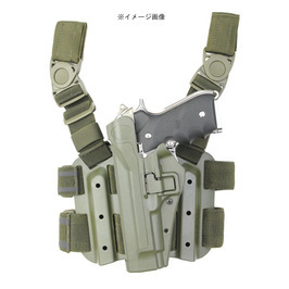 BLACKHAWK レッグホルスター Serpa LV2 ベレッタ92/M9A1 レール対応 [ オリーブドラブ / 左利き ]_画像2