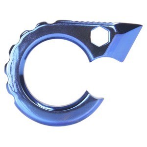 栓抜き チタン製 マルチツール C型 [ ブルー ] ボトルオープナー 栓ぬき チタニウム コルク・栓抜き 通販 販売_画像6