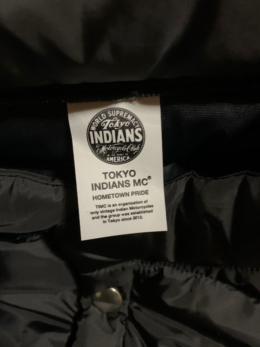 TOKYO INDIANS 東京インディアンズ ダウンベスト XLサイズ holdmeback.com