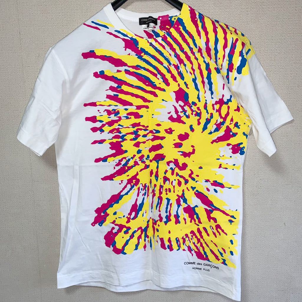 コムデギャルソンオムプリュス COMME des GARCONS HOMME PLUS 半袖Tシャツ Sサイズ ロゴTシャツ コムデギャルソン オムプリュス プリュス