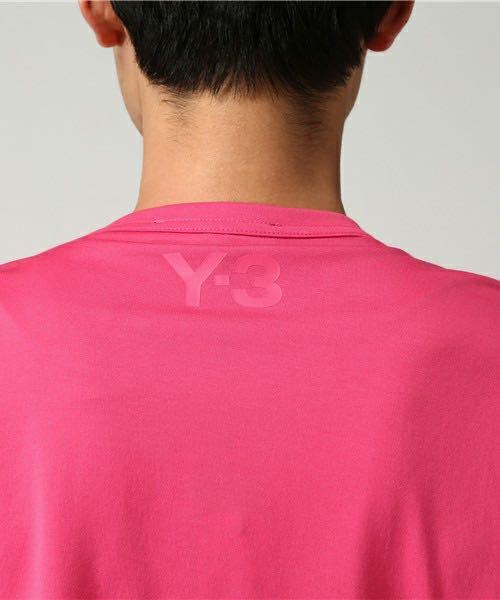 Y-3 半袖Tシャツ ピンク ジップアップ XSサイズ ヨウジヤマモト YOHJI
