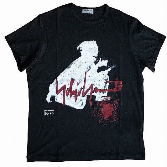 ヨウジヤマモト 半袖Tシャツ 新選組 侍 サムライ SAMURAI YOHJI YAMAMOTO POUR HOMME ヨウジヤマモトプールオム ヨウジ 半袖カットソー