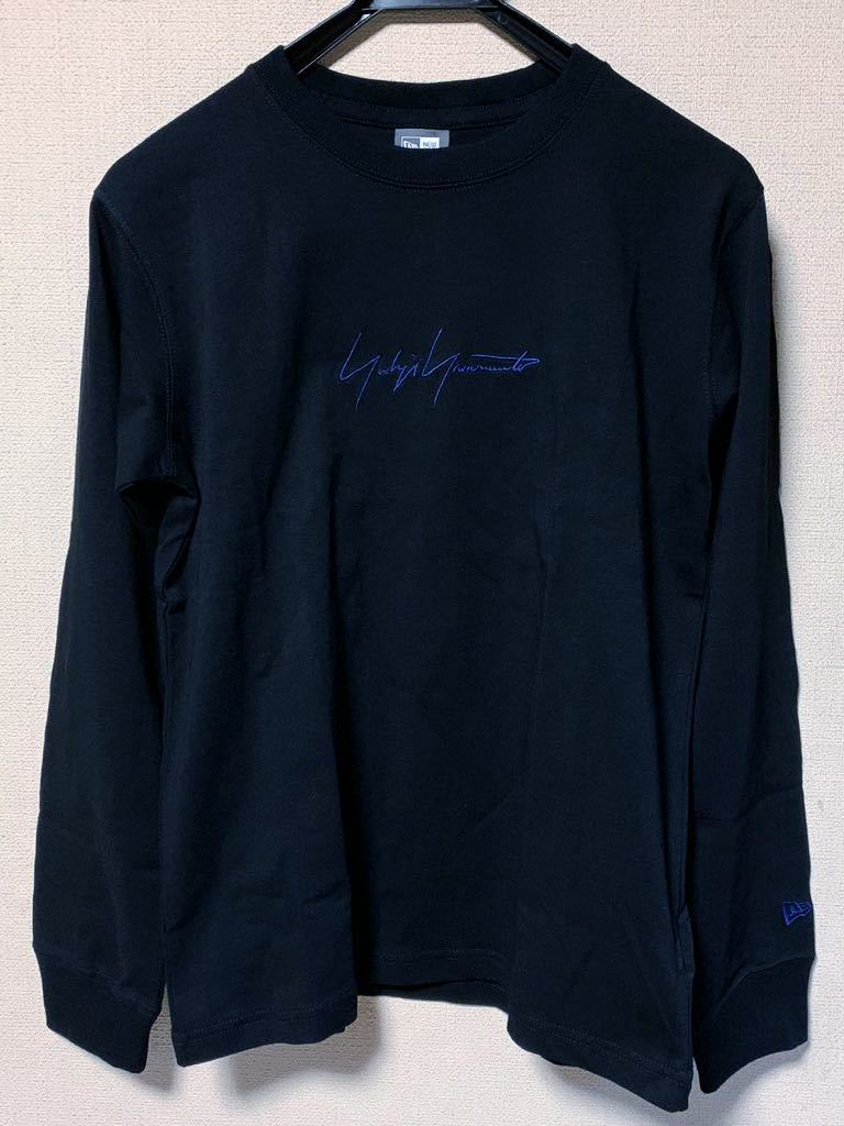  Yohji Yamamoto YOHJI YAMAMOTO New Era NEW ERA long sleeve T shirt cut and sewn black blue Yohji Yamamoto pool Homme POUR HOMME NEWERA