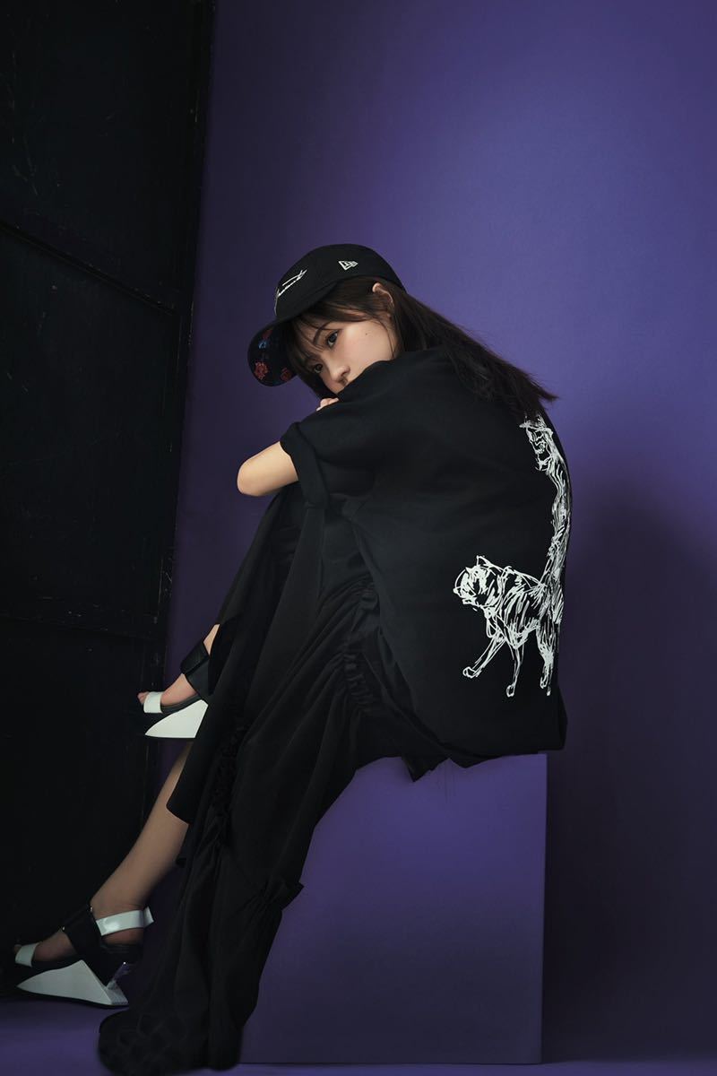 Yohji Yamamoto New Era ヨウジヤマモト ニューエラ 反転ロゴ Yuuka Asakura 朝倉優佳 半袖Tシャツ S ヨウジヤマモトプールオム POUR HOMME_画像6