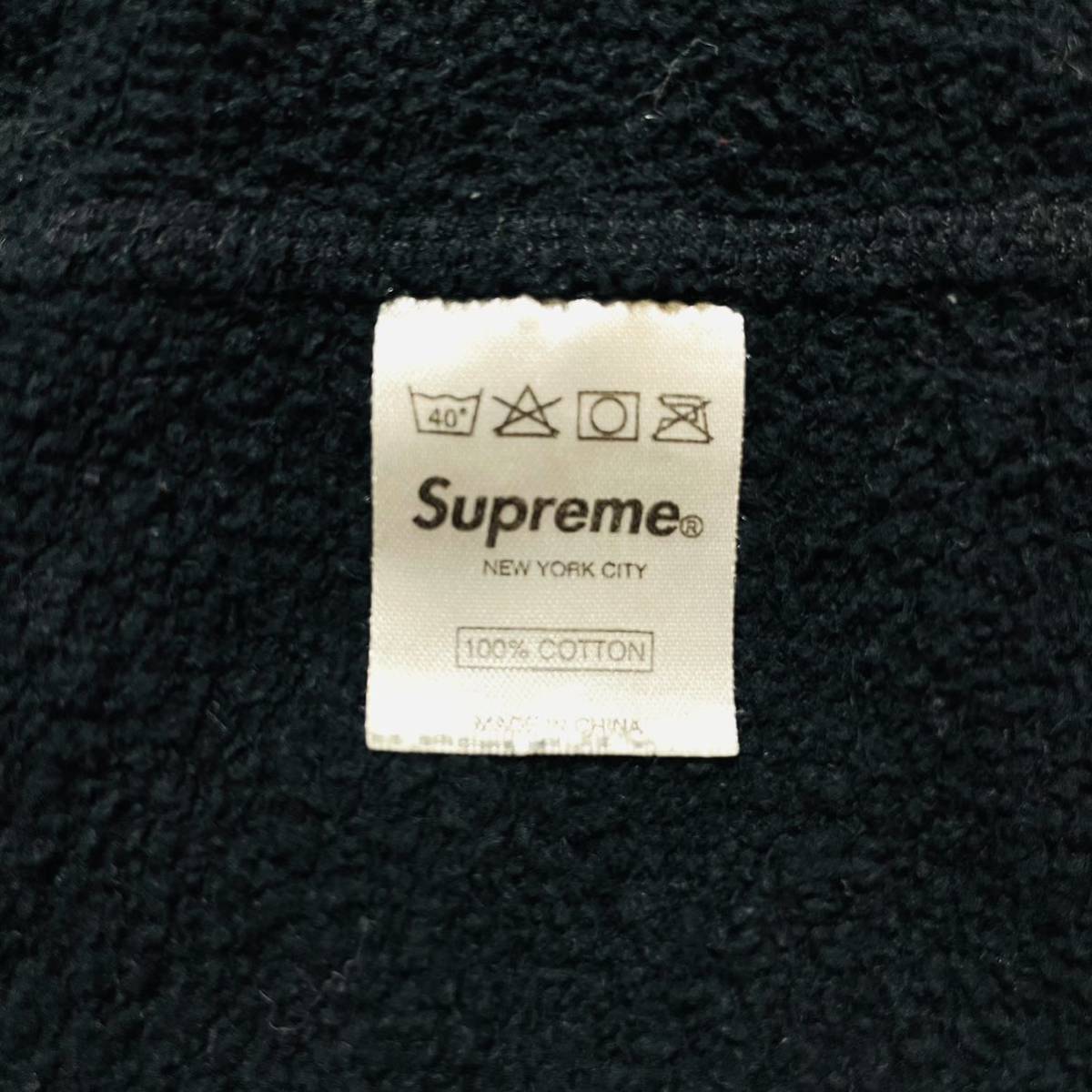 激レア Supreme Back Box Logo World Famous Crewneck Black L 08ss