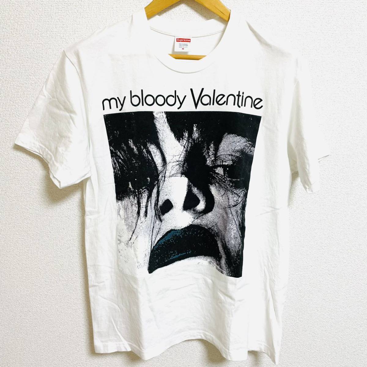 Supreme My Bloody Valentine Feed Me With Your Kiss Tee White Black