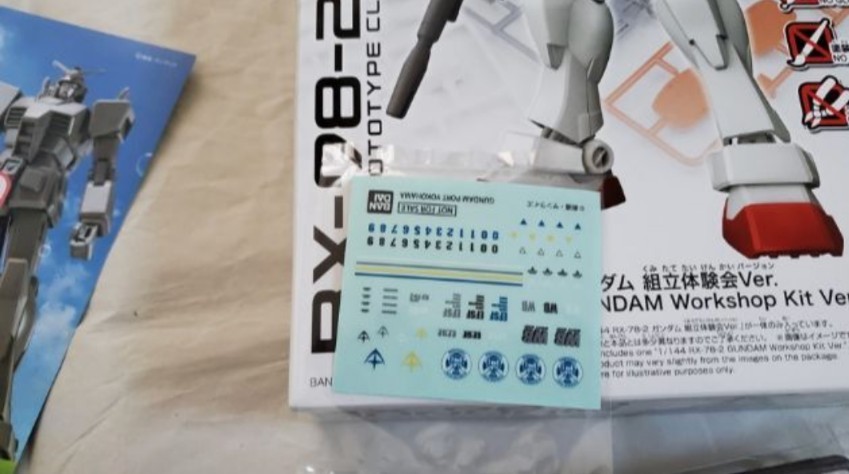 新品 1/144 RX-78-2 ガンダム 組立体験会バージョン ガンプラ エコ