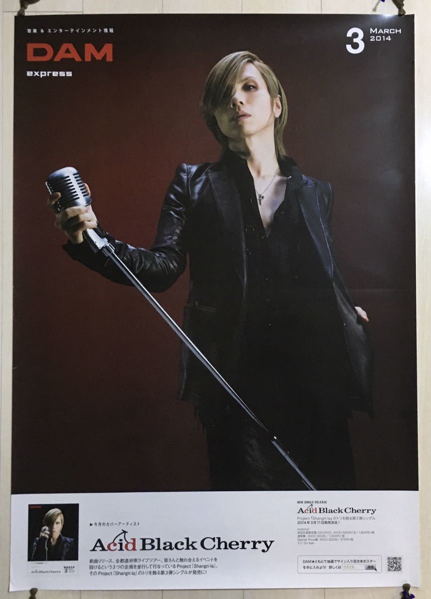Yahoo!オークション - 稀少レア Acid Black Cherry 大判 B1 Yahoo!オークション - 稀少レア Acid Black Cherry 大判 B1