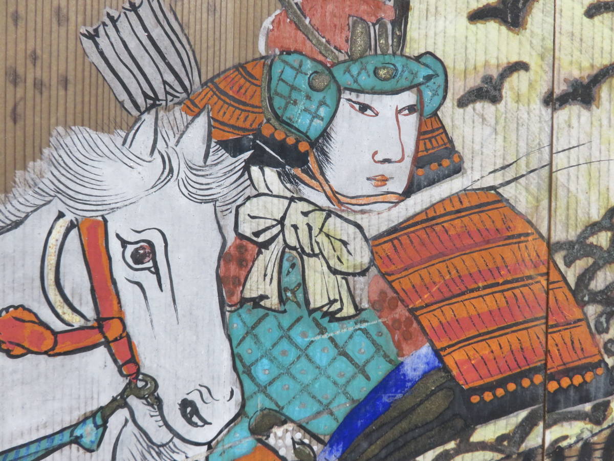 Yahoo!オークション - 時代 大型絵馬 源平合戦 『一ノ谷の戦い Yahoo!オークション - 時代 大型絵馬 源平合戦 『一ノ谷の戦い