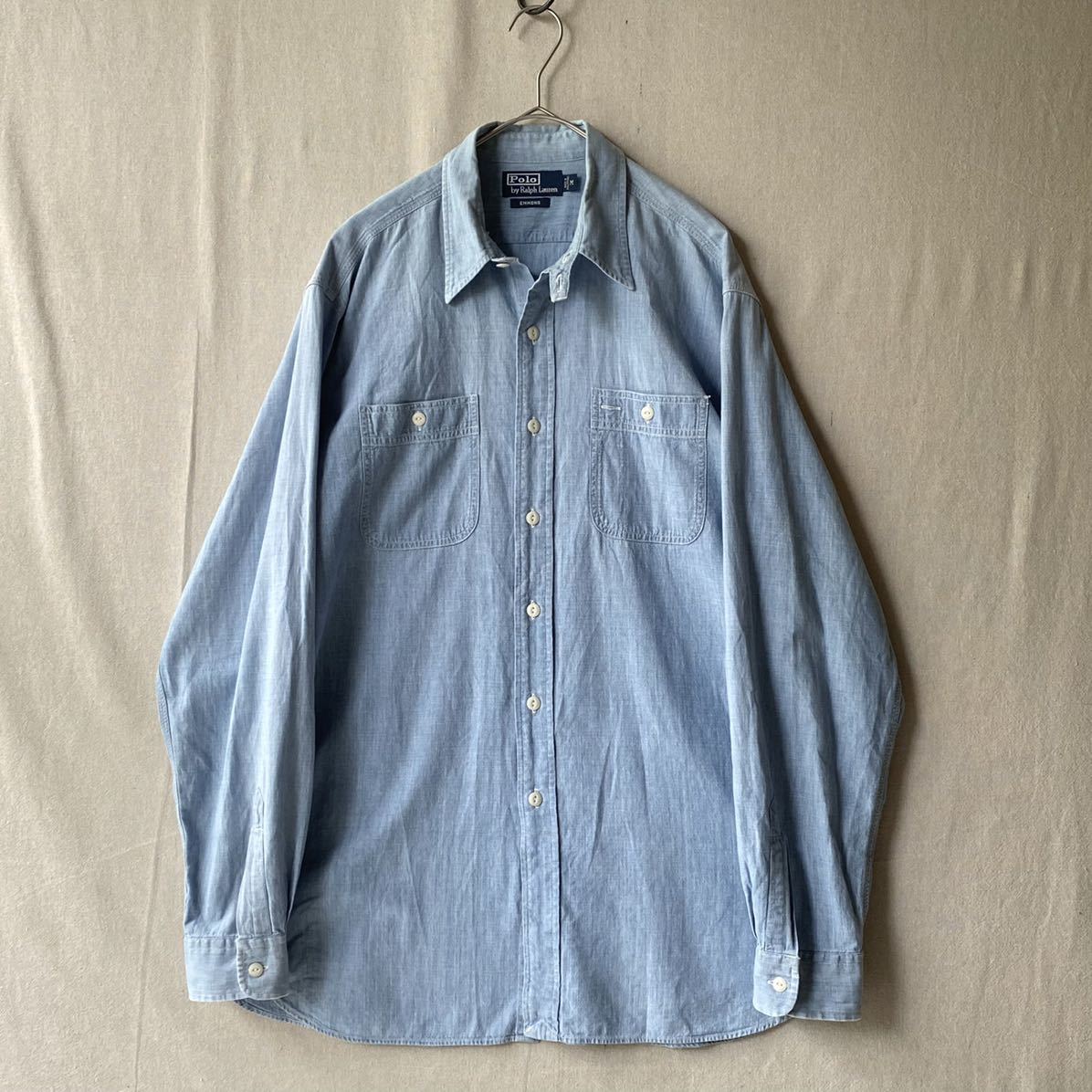 Polo Ralph Lauren シャンブレー シャツ / M EMMONS ワーク
