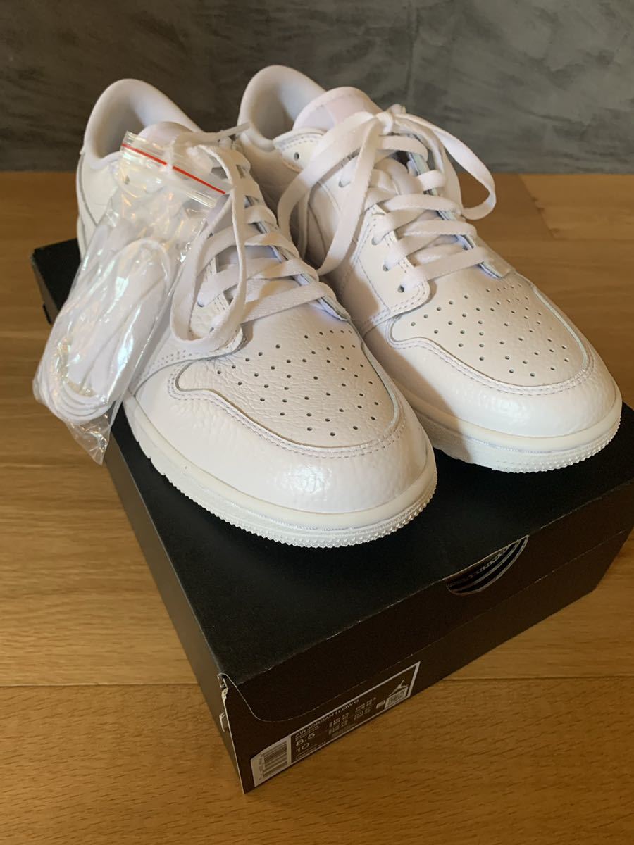 売り切り NIKE AIR JORDAN 1 LOW GOLF TRIPLE WHITE ナイキ ジョーダン