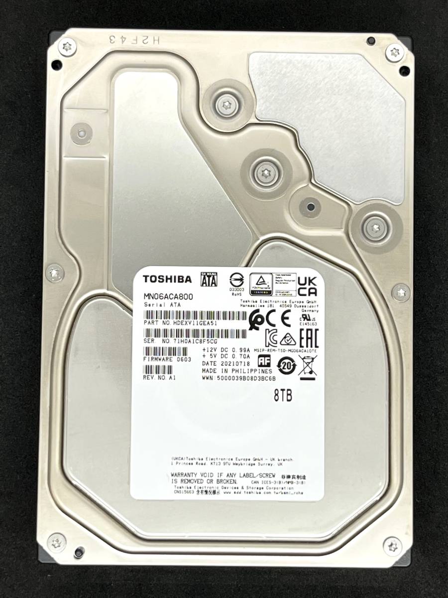 SALE/75%OFF】 東芝 MN08ADA600 JP 3.5インチ内蔵HDD 6TB SATA600
