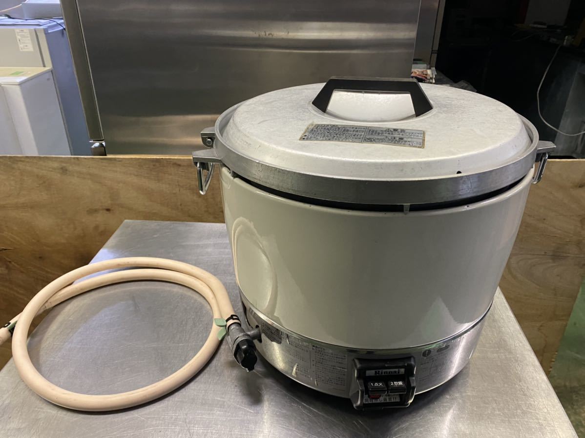 リンナイ 業務用ガス炊飯器 6.0L(3升炊き) 都市ガス RR-30S1 生活家電 