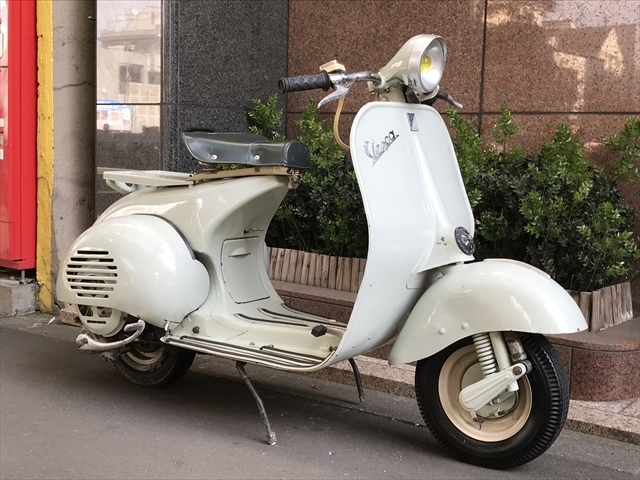 1956年 ACMA VESPA スワンネック ラージボディ 125cc nade in France_画像1