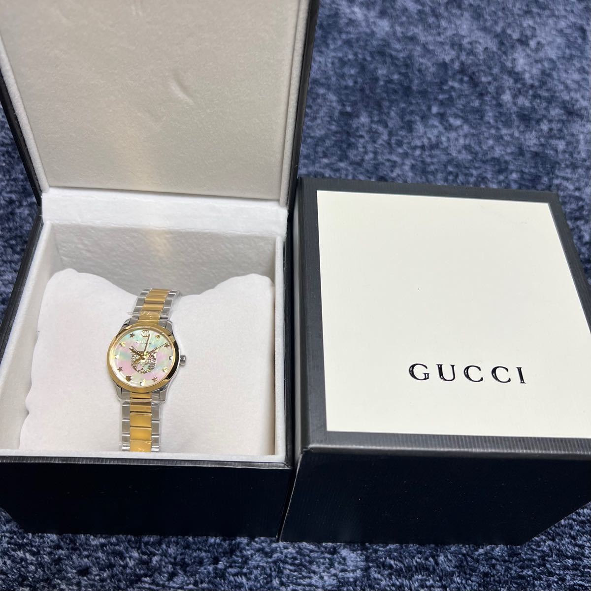 2022年最新海外 GUCCI グッチ YA1265012 クォーツ Gタイムレス ...