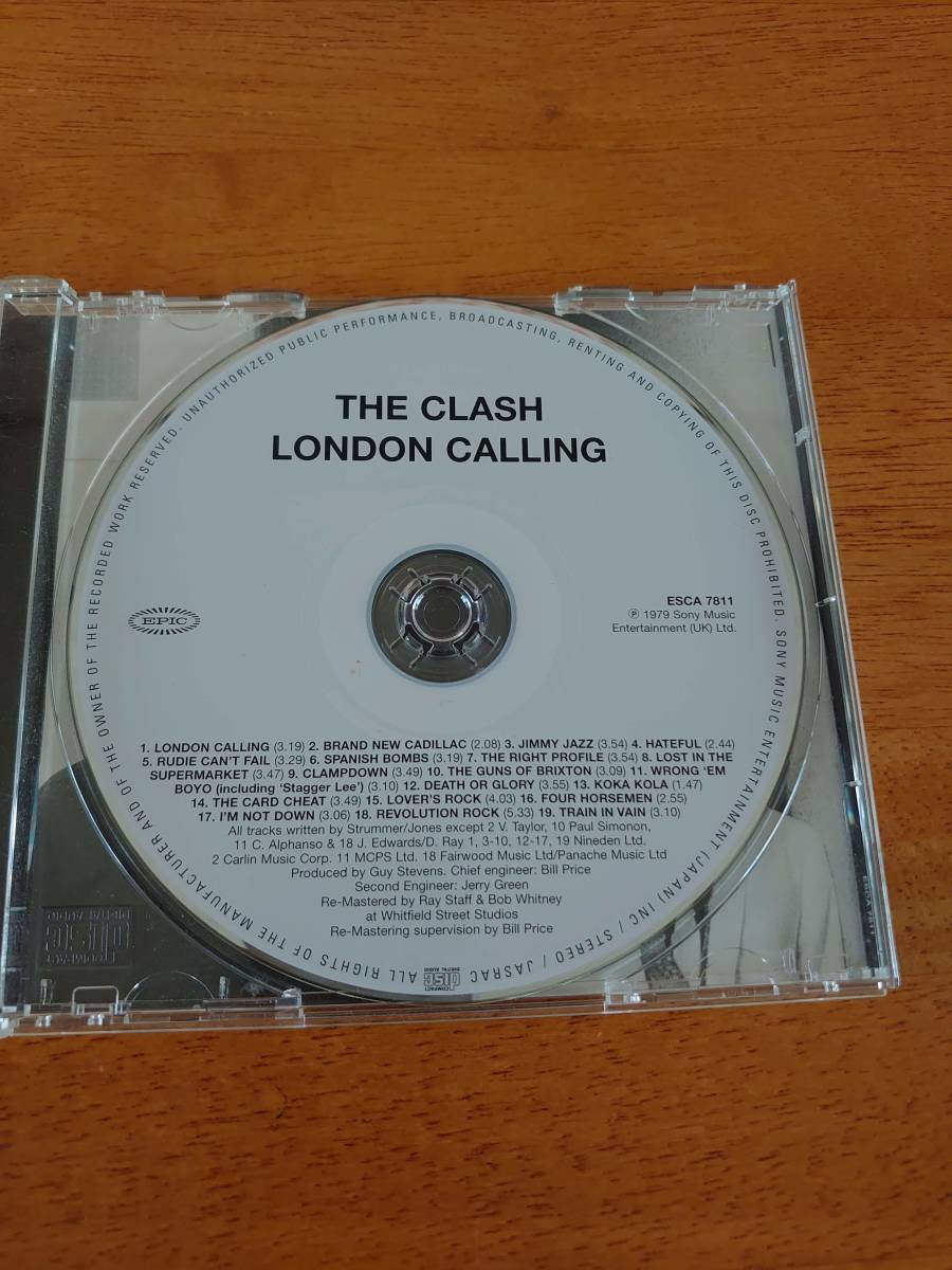 The Clash/London Calling The * авария / London *ko- кольцо записано в Японии [CD]