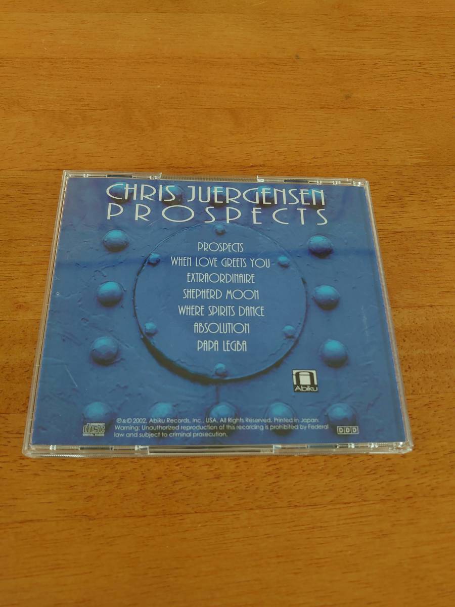 Chris Juergensen/Prospects クリス・ジャーガンセン 輸入盤 【CD】_画像2