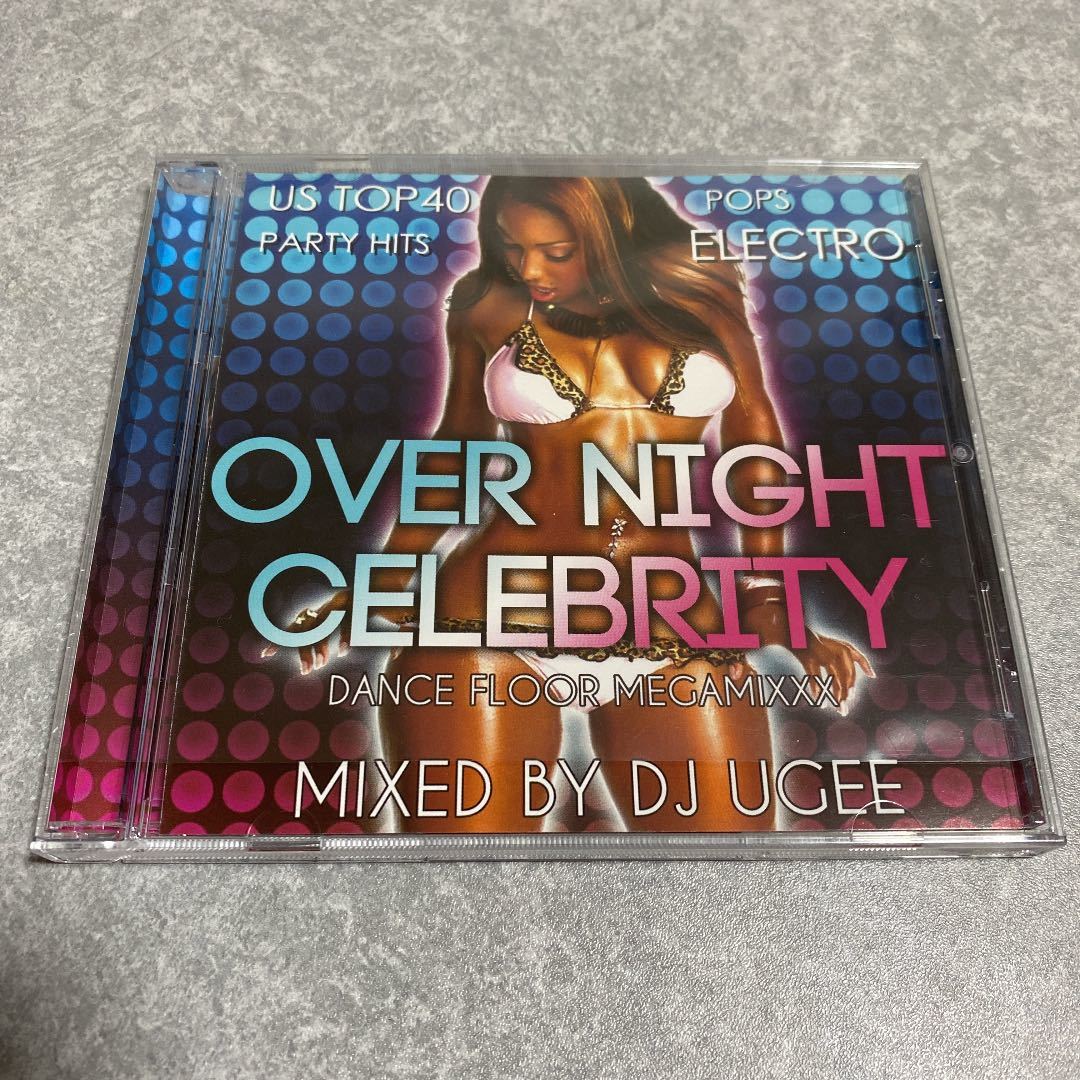 【DJ UGEE】Over Night Celebrity -Dance Floor Megamixxx-【MIX CD】【廃盤】【送料無料】