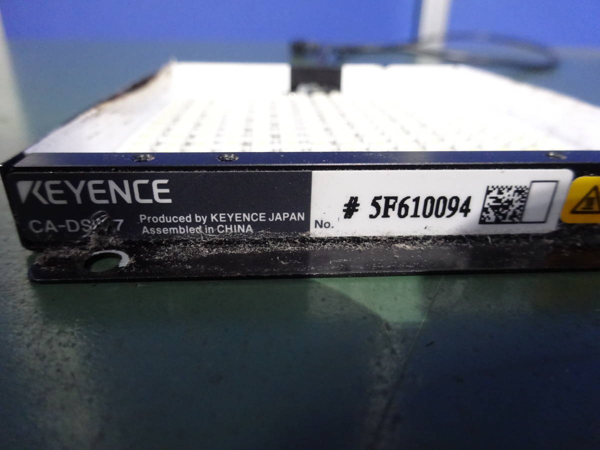 KEYENCE キーエンス CA-DSW7 画像処理用LED照明 白色バック KEYENCE キーエンス CA-DSW7 画像処理用LED照明 白色バック