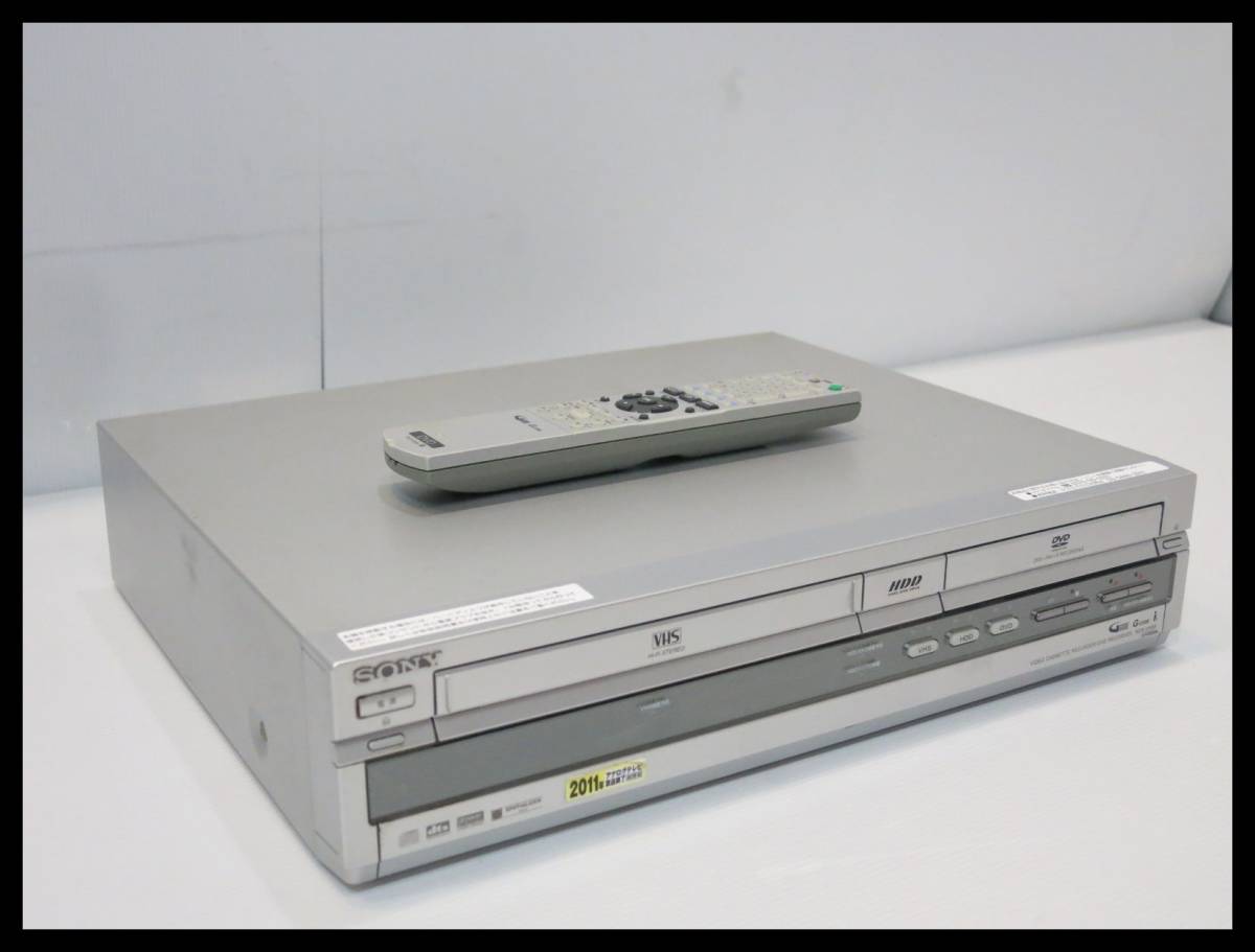 大割引 ◇SONY ダビング可能/動作品◇2N110 VHS一体型HDD＆DVDレコーダー RDR-VH85 VHSビデオデッキ