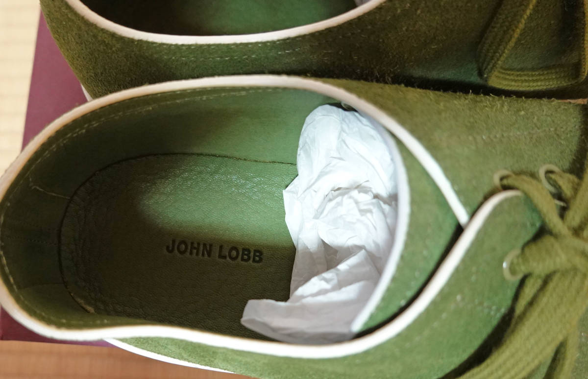 未使用品★ジョンロブ レヴァー LEVAH 0315ラスト サイズ7E★John Lobb　/送料無料です♪