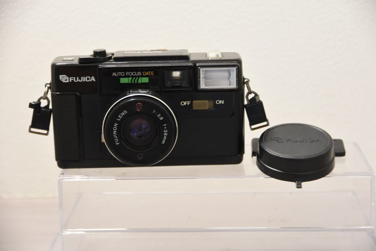 FUJICA F2.8 38mm AUTO-7 DATE カメラ コンパクトフィルムカメラ Y3_画像1