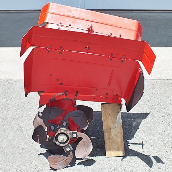 【群馬】ヤンマー 管理機/耕運機 ロータリー V-450 中古 作業幅 40cm 土揚げ 土あげ 土寄せ 畝立て 畝 畝揚げ ロータリ 部品 パーツ 作業機