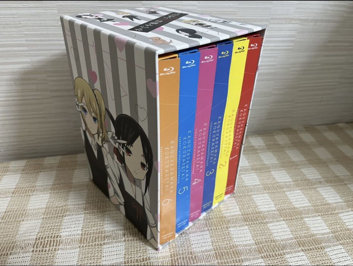ーフォーム ヤフオク! - 全6巻セット DVD かぐや様は告らせたい ~天才