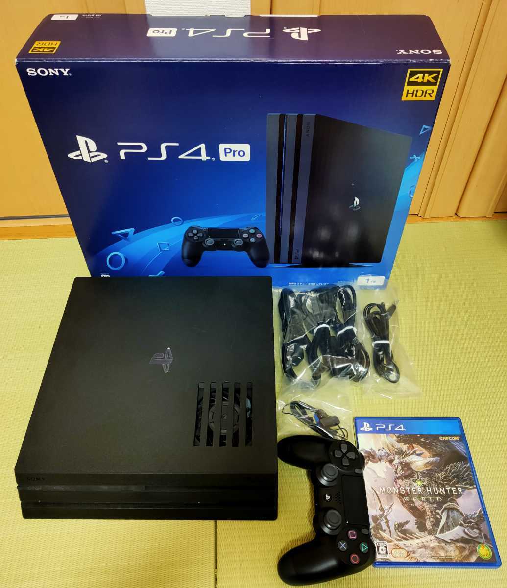 sony ソニー PS4 Pro 本体 CUH-7100B B01 1TB プレイステーション4