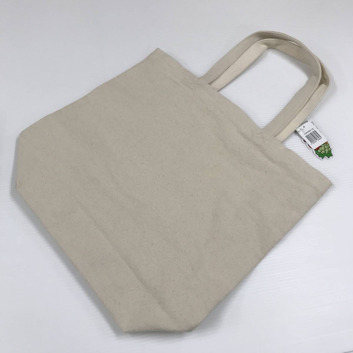  unused goods FRUIT OF THE LOOM eggshell white shoulder bag canvas one Point lady's men's fruit ob The room sub A4