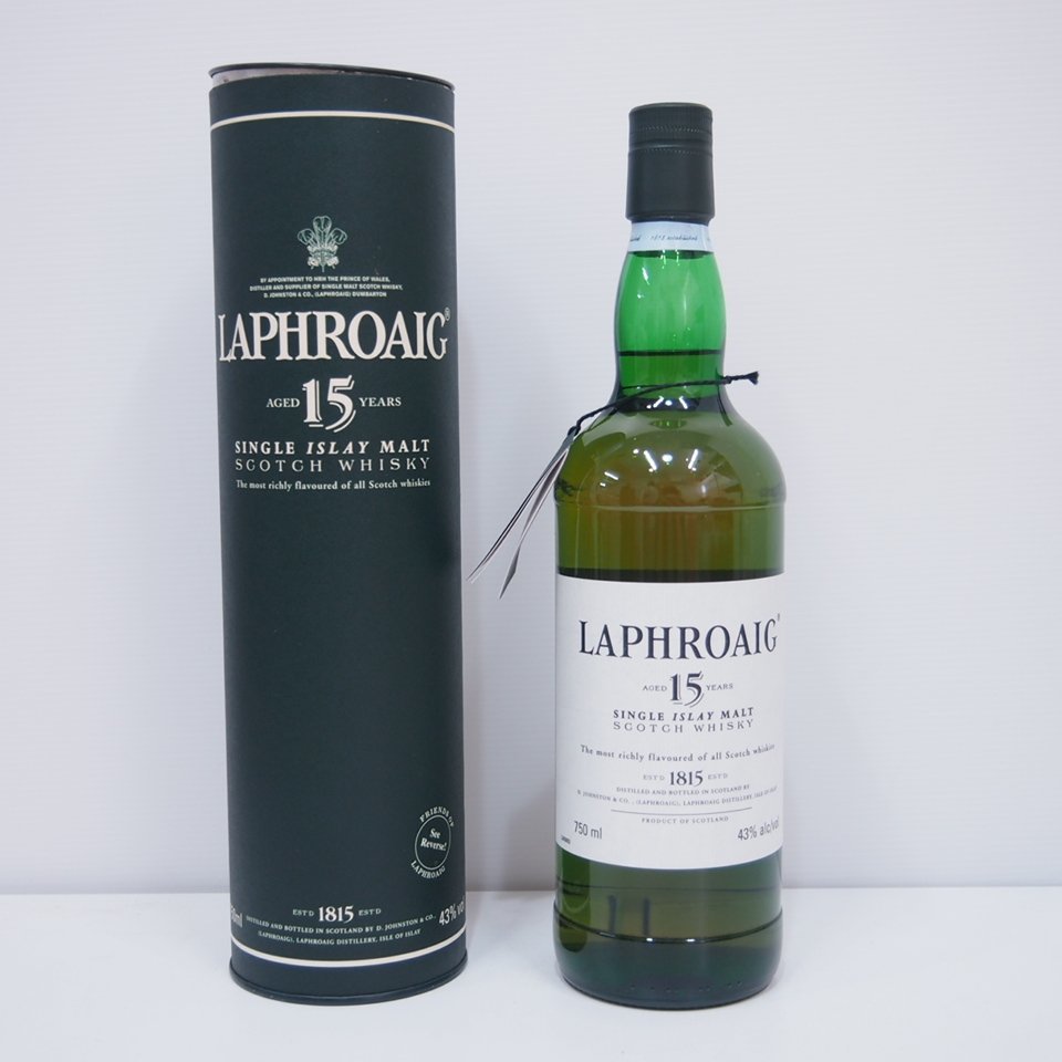 L23973HC2K ☆ LAPHROAIG ラフロイグ 15年 シングルモルトアイラ