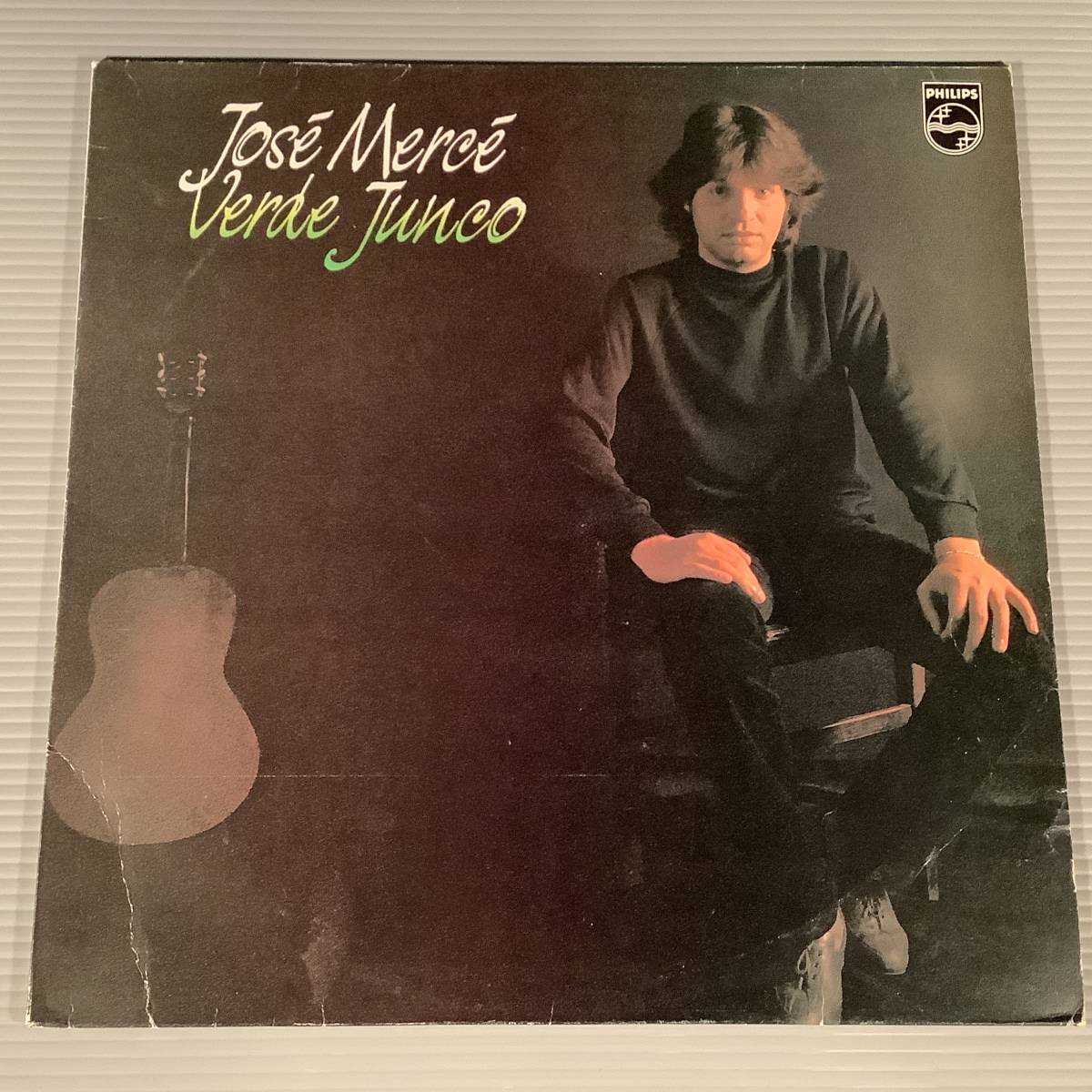 LP(スペイン盤)●ホセ・メルセ Jose Merce／Verde Junco※フラメンコ●サイン付の良好品！_画像1