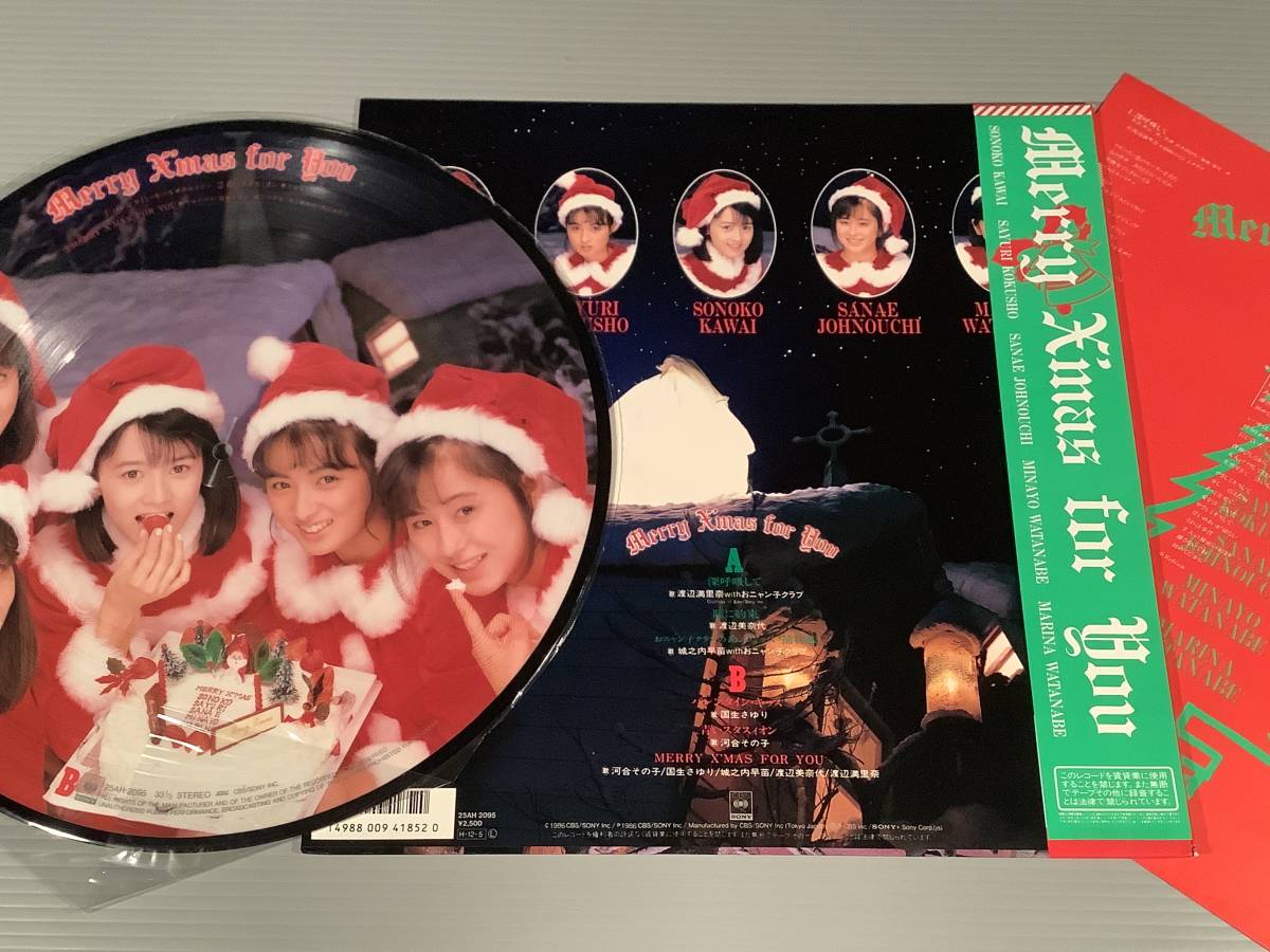 LP(ピクチャー盤)○河合その子,国生さゆり,城之内早苗,渡辺 LP(ピクチャー盤)○河合その子,国生さゆり,城之内早苗,渡辺