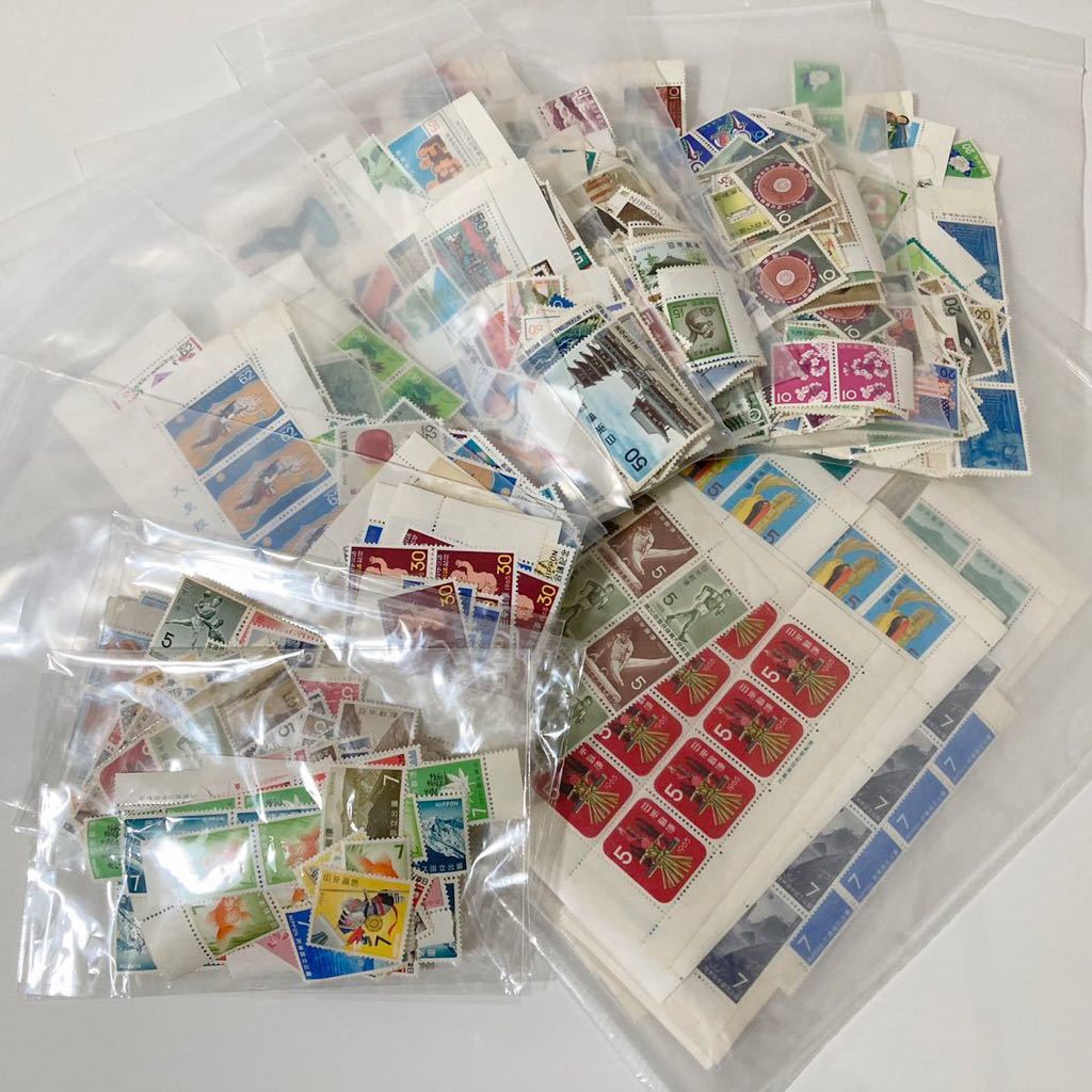 春のコレクション ☆送料無料☆未使用品 5〜130円 日本切手 バラ 額面 ...