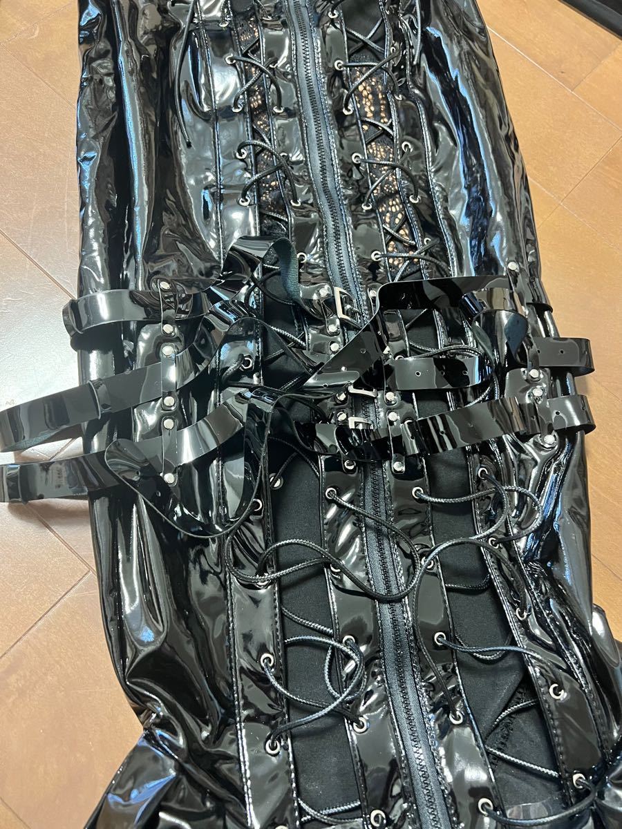人気商品】 歪萌舎 エナメルマーメイドワンピース v型 コスプレ ...