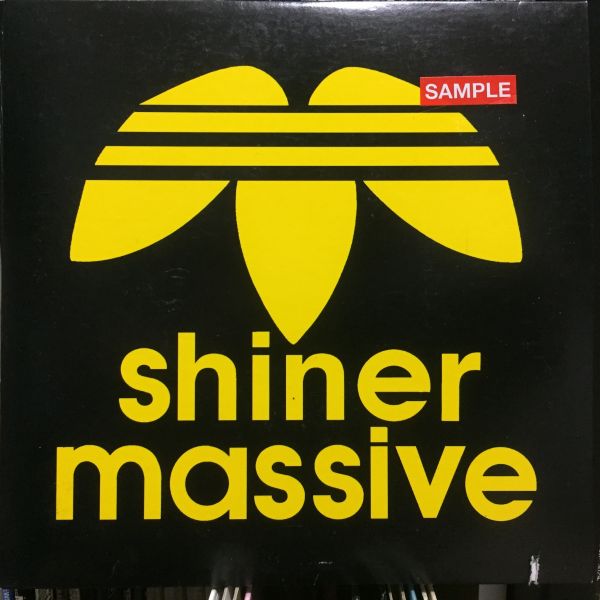 【レア★プロモ盤★7インチ】 SHINER MASSIVE / HERE COME THE DRUMS Waiting Room EP 45 RPM HIP HOP adidas アディダス パロディレコード_画像1