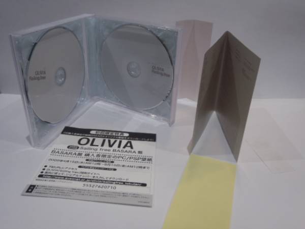 OLIVIA / Sailing free　戦国BASARA ステッカー付 CD+DVD_画像3