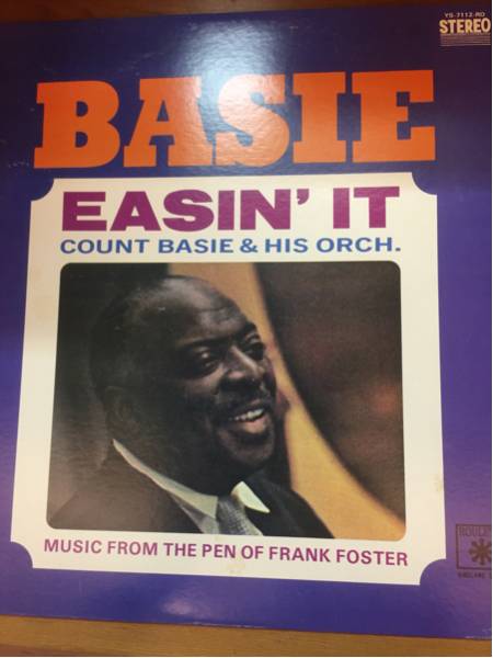 【中古品】COUNT BASIE/EASNIN'IT LP レコード カウントベーシー ジャズ_画像1