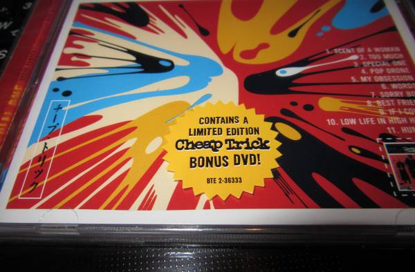Cheap Trick Special One LIMITED EDITION BONUS DVD付き２枚組 未開封新品_画像3