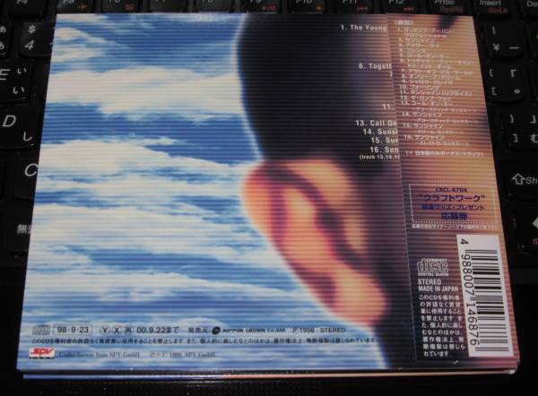 元クラフトワークのカール・バルトスのソロ・ユニット　ELECTRIC MUSIC 日本盤　USED 新品同様_画像2