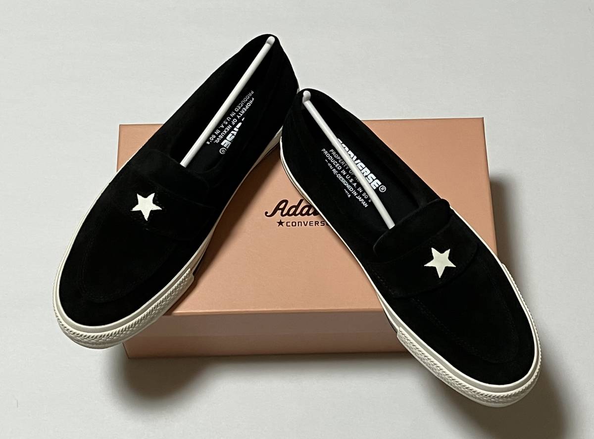 22SS NEXUSVII × CONVERSE ADDICT ONE STAR LOAFER ネクサスセブン コンバース アディクト ワンスター ローファー ブラック 26.5cm 新品_画像2