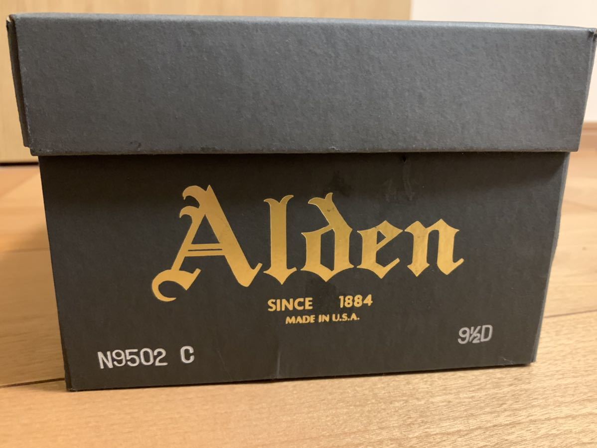 新品オールデン ラコタハウス別注 N9502C シガー ALDEN ウイング 新品オールデン ラコタハウス別注 N9502C シガー ALDEN ウイング