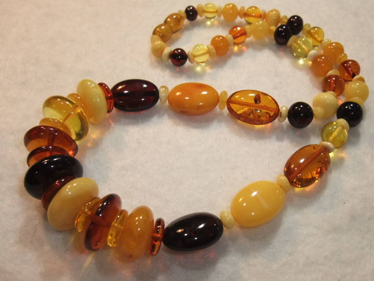 【18%OFF】 大粒本琥珀!人気!ハニカム蜜蝋色&シェリーカラーamberバルチック アンバー、琥珀
