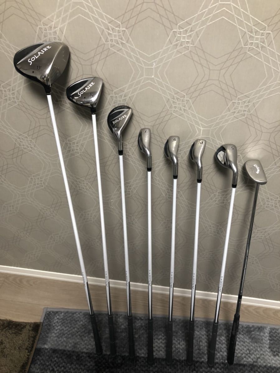 高級品 キャロウェイ ソレイル Callaway ソレイユ レディースセット